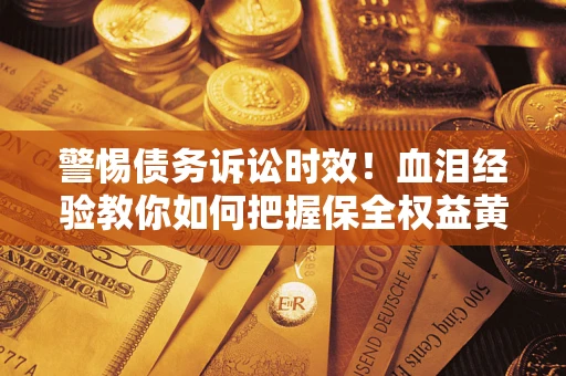 武汉警惕债务诉讼时效！血泪经验教你如何把握保全权益黄金期