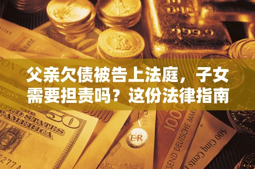 武汉父亲欠债被告上法庭，子女需要担责吗？这份法律指南必须看完
