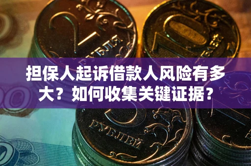 武汉担保人起诉借款人风险有多大？如何收集关键证据？