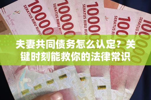 武汉夫妻共同债务怎么认定？关键时刻能救你的法律常识