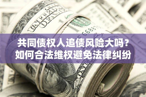 武汉共同债权人追债风险大吗？如何合法维权避免法律纠纷？