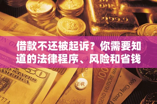 武汉借款不还被起诉？你需要知道的法律程序、风险和省钱技巧